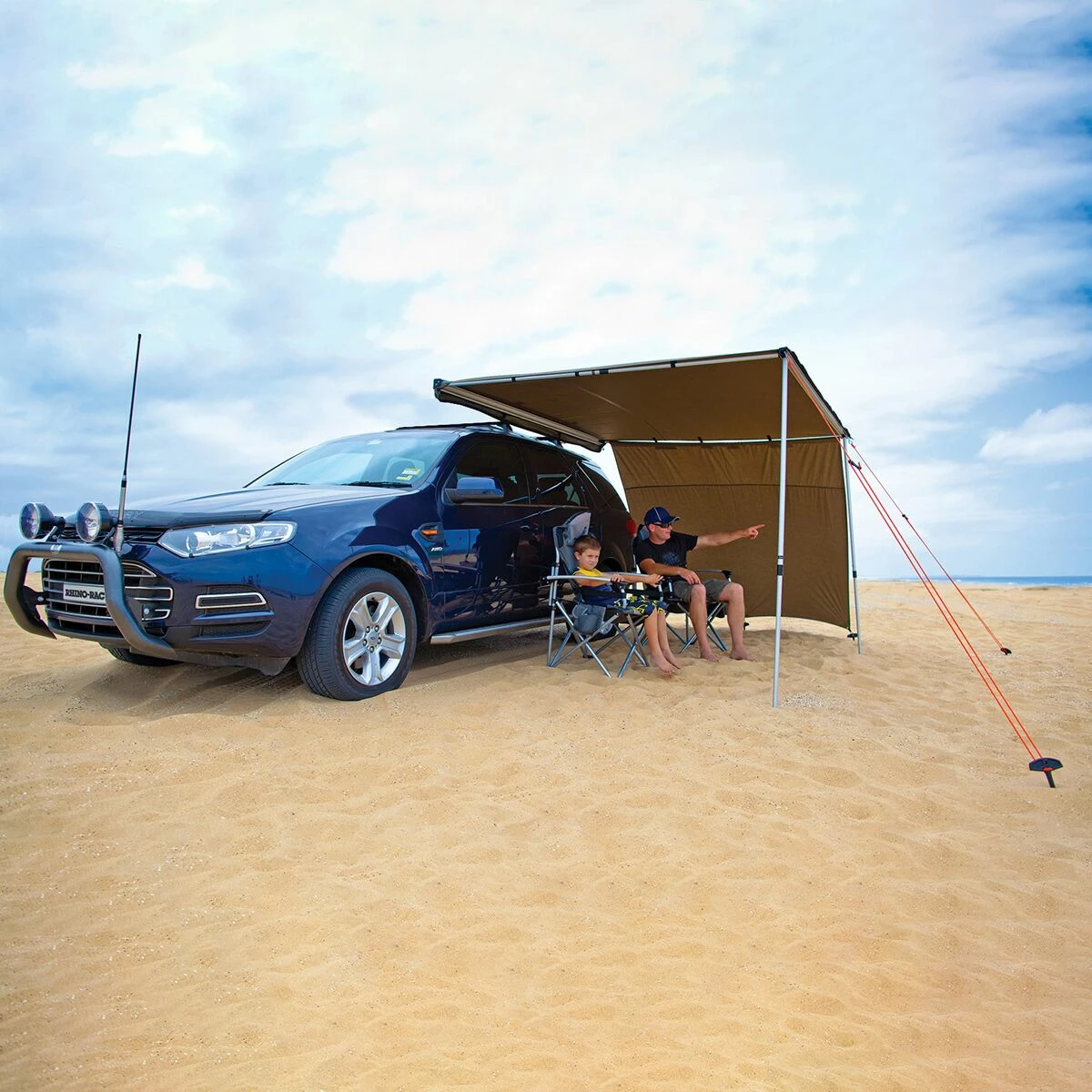 Rhino-Rack Roof Rack Accessories Sunseeker Side Wall For the 2.5M and 2.0M Awning 5 Rhino-Rack Roof Rack Accessories Sunseeker Side Wall For the 2.5M and 2.0M Awning - Image 3